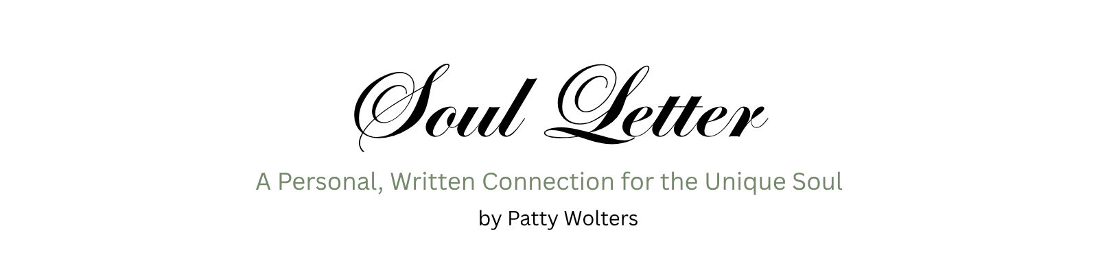 Soul Letter Logo April 2026